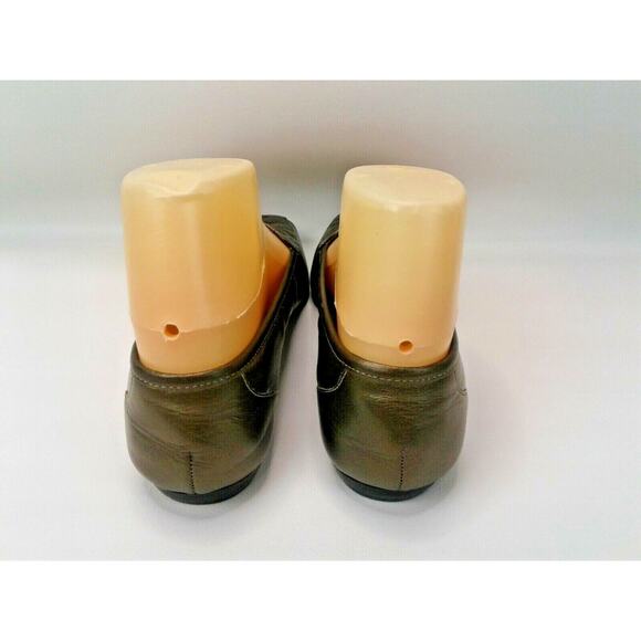 Antonio Melani Womens Bronze Alligator Print Loafers/Flats Size 6.5 M - Picture 5 of 8